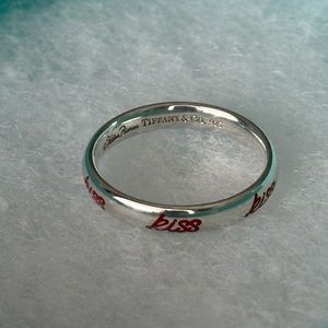 Tiffany & Co Paloma Picasso Kiss Ring Size 5
